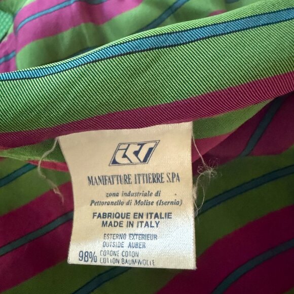 Gianni Versace Versus Black Velvet Vest Satin Back Buckle Belt Size 40/54 - Picture 4 of 6